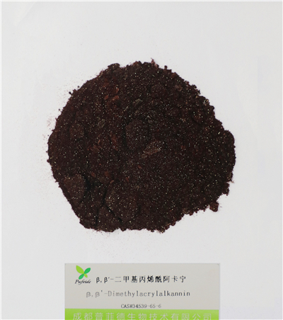 β，β’-二甲基丙烯酰阿卡寧|34539-65-6