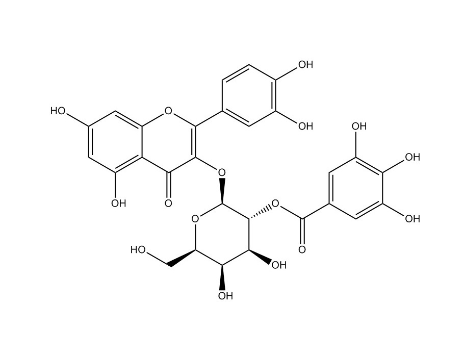 2”-O-沒食子?；鸾z桃苷|53209-27-1